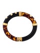 Hinged Enamel Bangle Bracelet