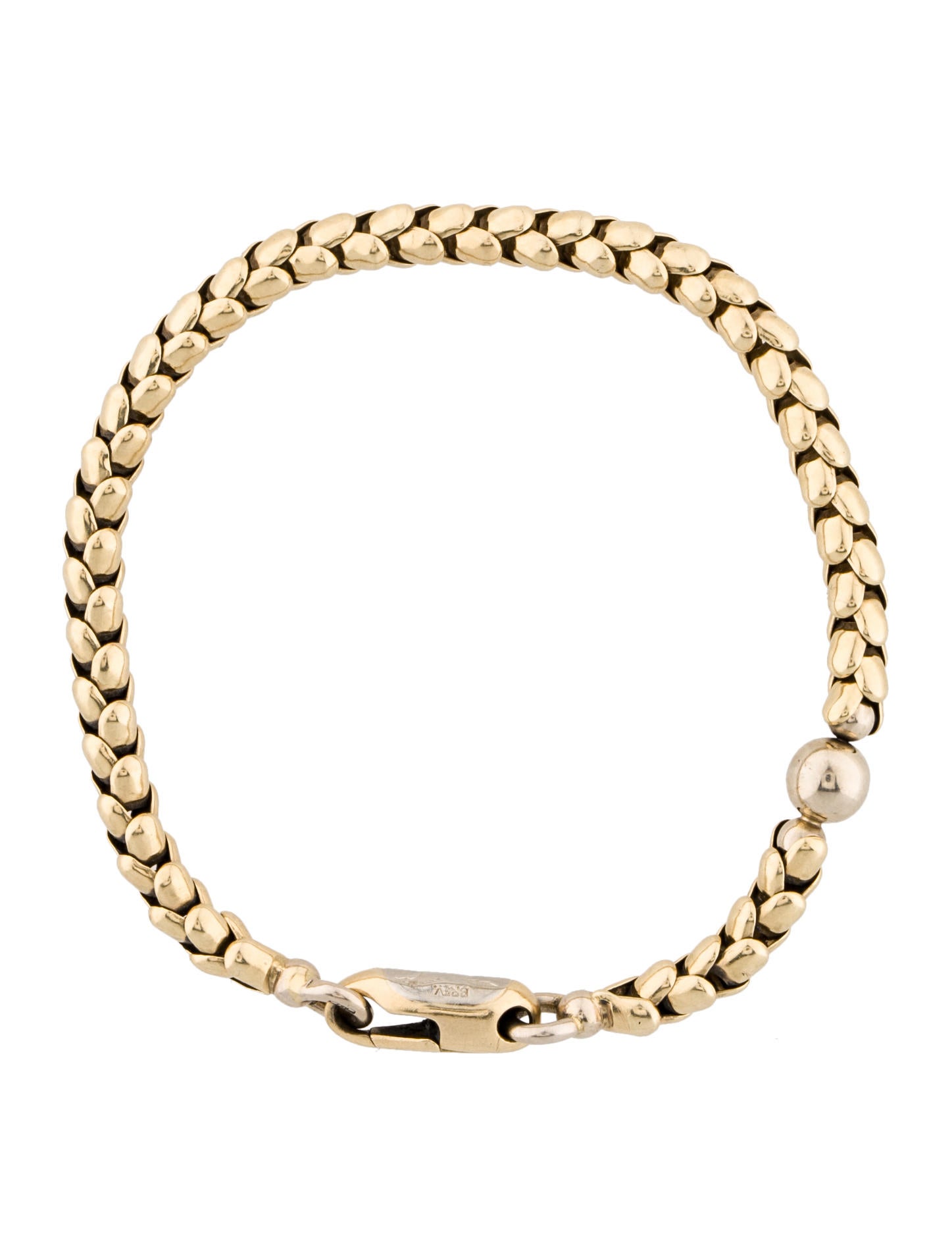 Sauro 18K Gold Link Bracelet Bracelets FJB21687 The RealReal