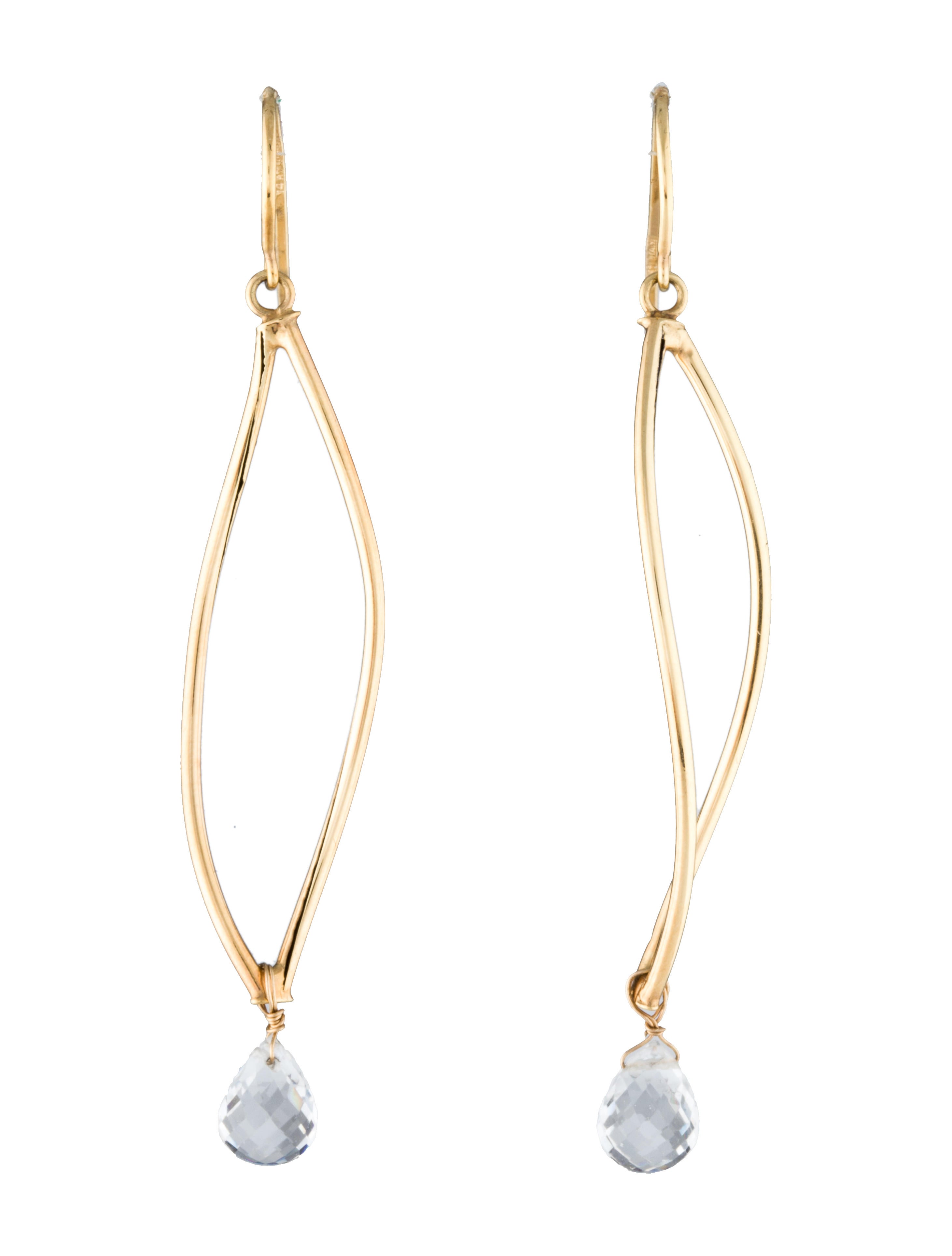 Quartz Briolette Drop Earrings Earrings FJE24408 The RealReal