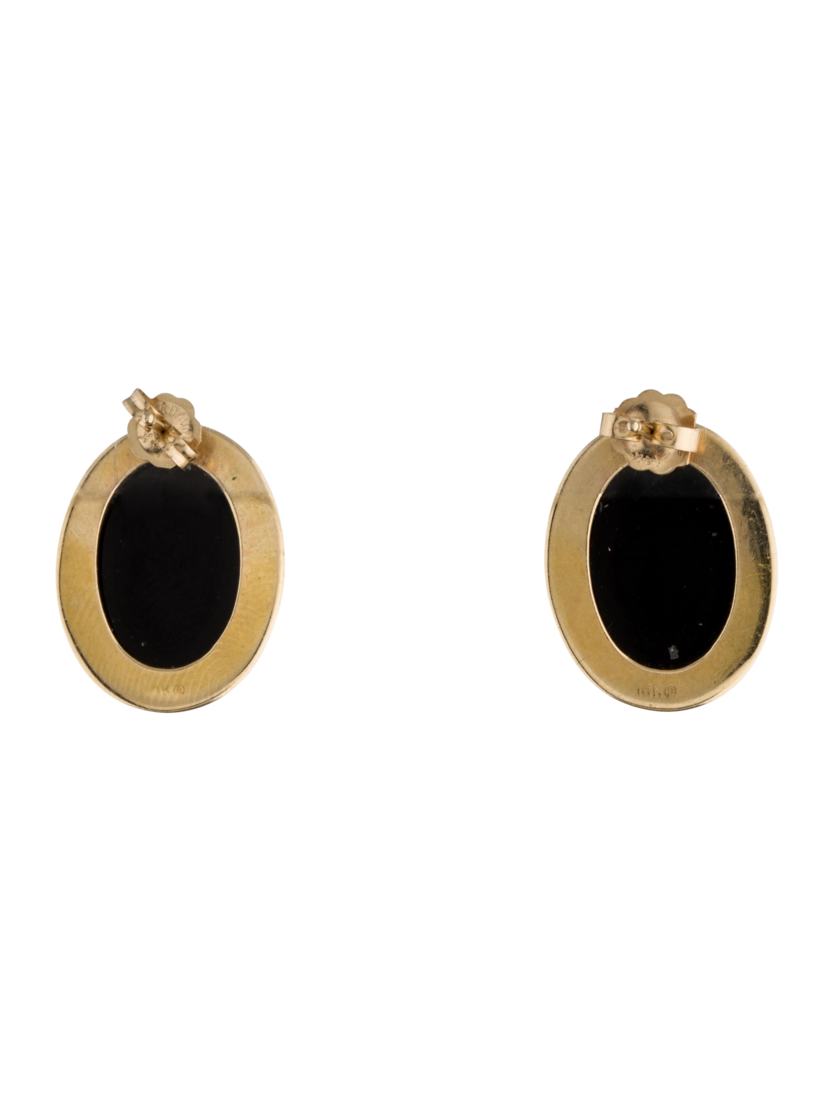 Oval Onyx Earrings Earrings FJE28693 The RealReal