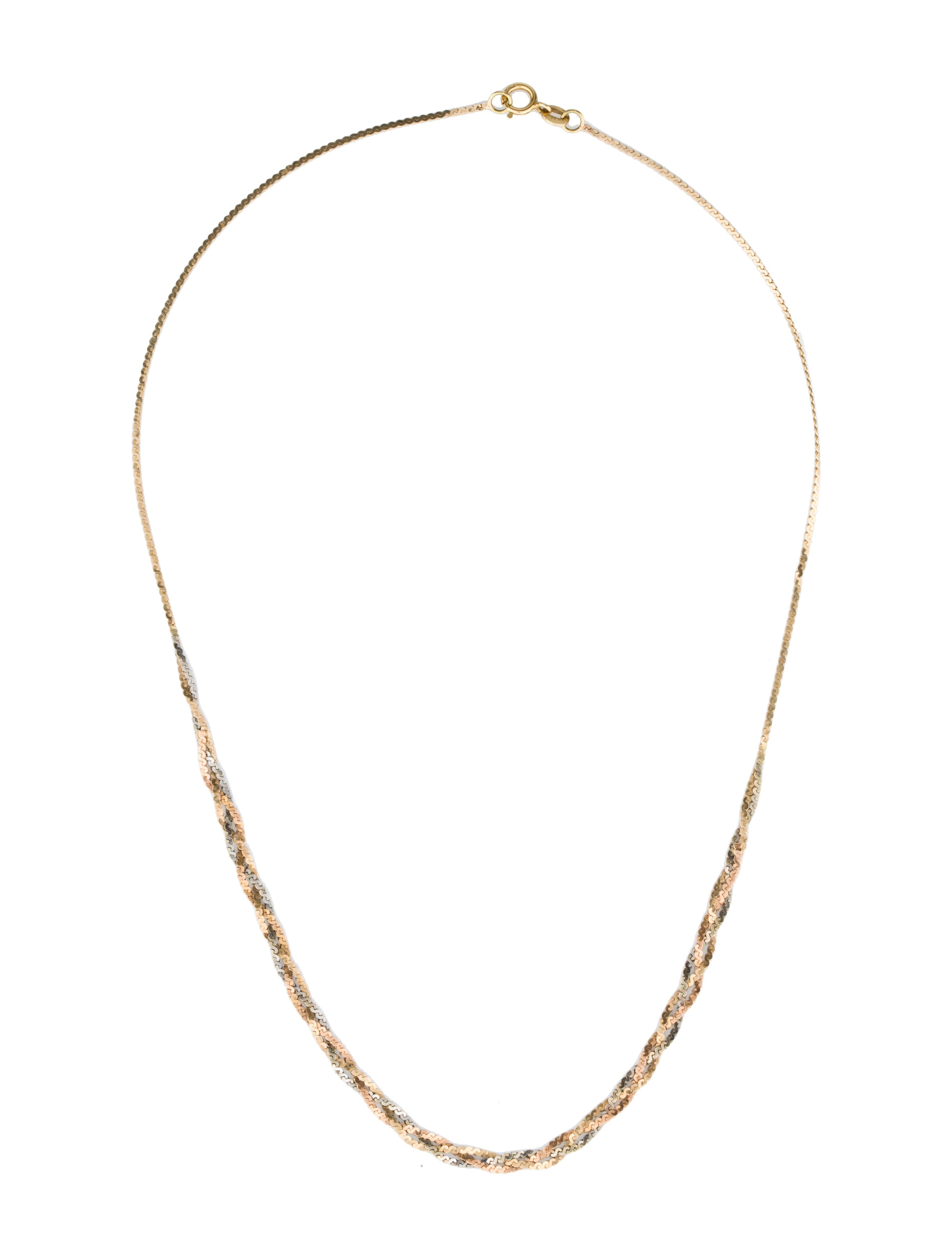 Tri gold chain Clearance