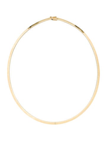 14K Collar Necklace