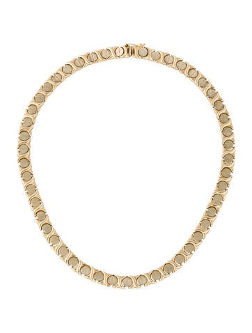 14K XO Chain Necklace