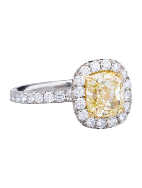 Fancy Yellow Diamond Ring 2.75ctw
