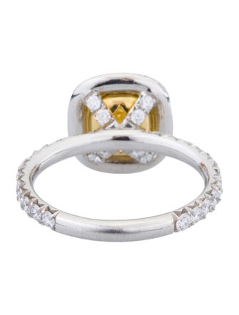 Fancy Yellow Diamond Ring 2.75ctw