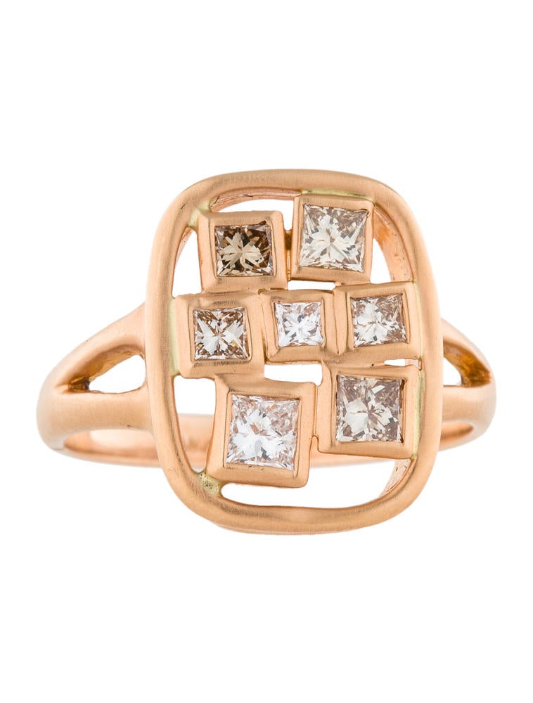 Mosaic Diamond Ring Rings FJR20294 The RealReal