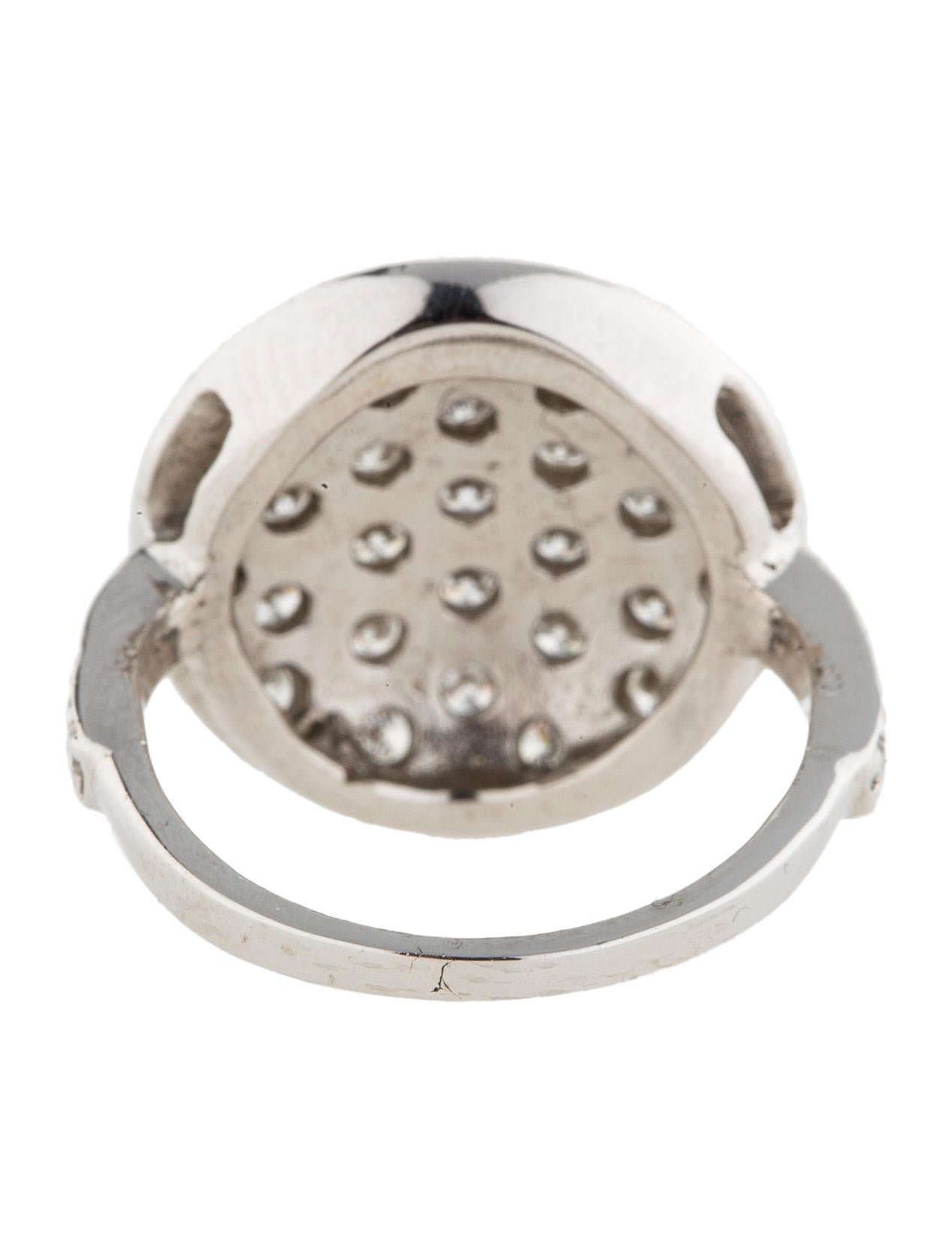 Diamond Disc Ring Rings FJR22728 The RealReal