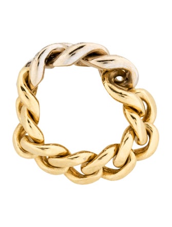 Diamond Chain-link Ring