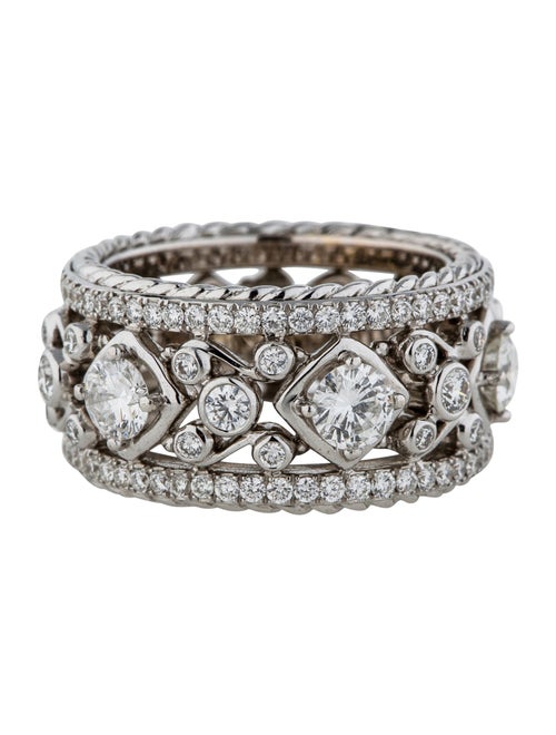 Wide Diamond Band