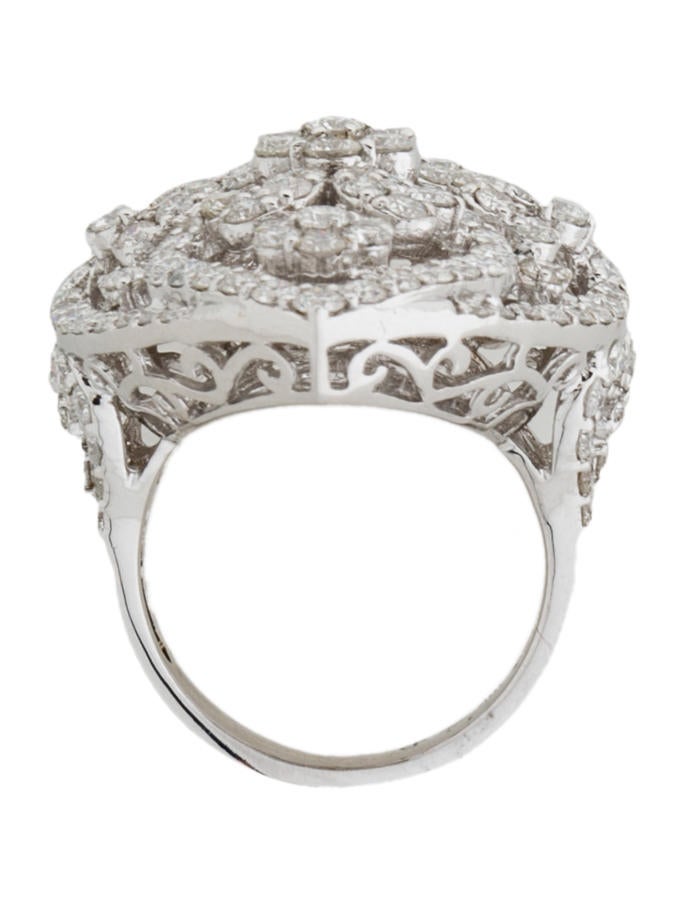 18K Diamond Teardrop Ring Rings FJR23904 The RealReal