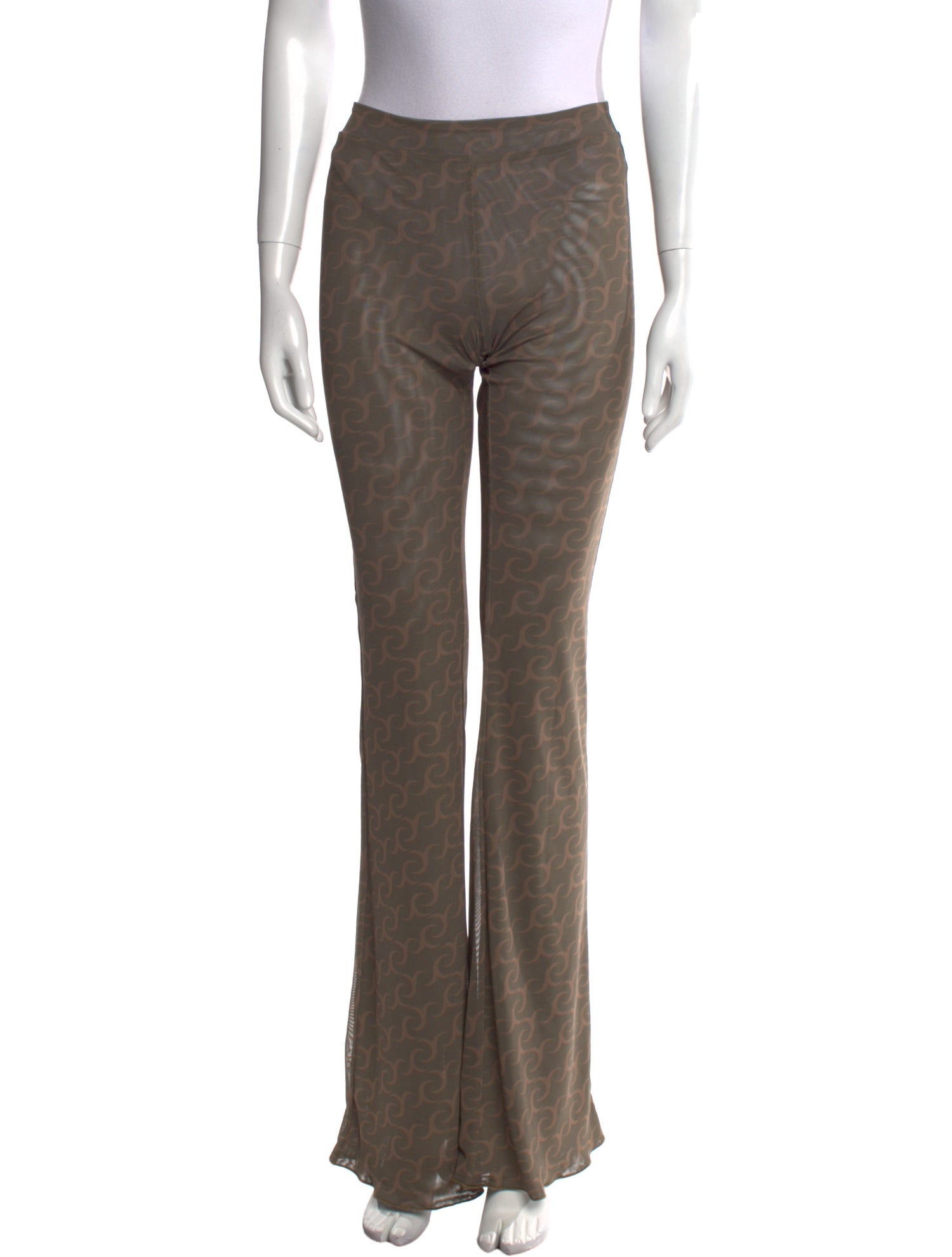 Jade Cropper Printed Wide Leg Pants