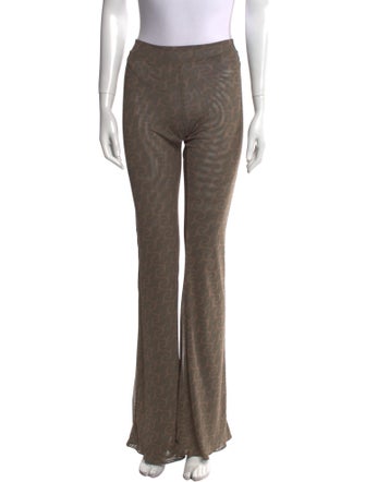 Jade Cropper Printed Wide Leg Pants