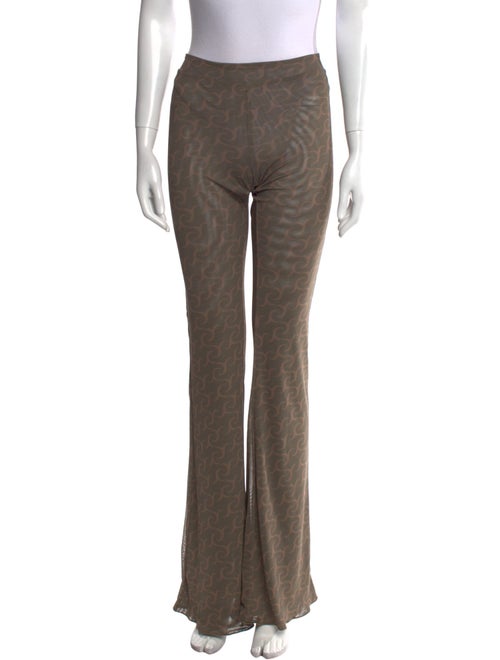 Jade Cropper Printed Wide Leg Pants