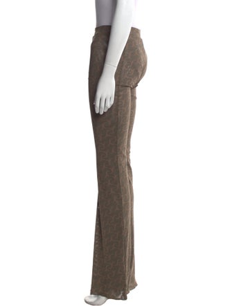 Jade Cropper Printed Wide Leg Pants