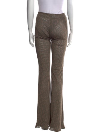 Jade Cropper Printed Wide Leg Pants