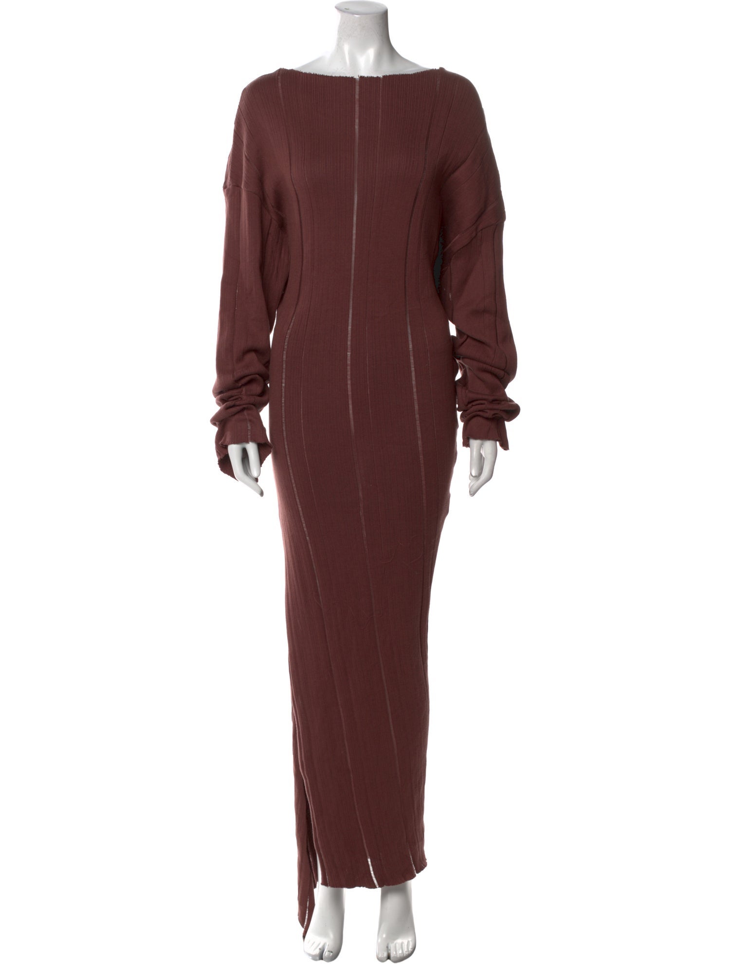 Jade Cropper Bateau Neckline Long Dress w/ Tags