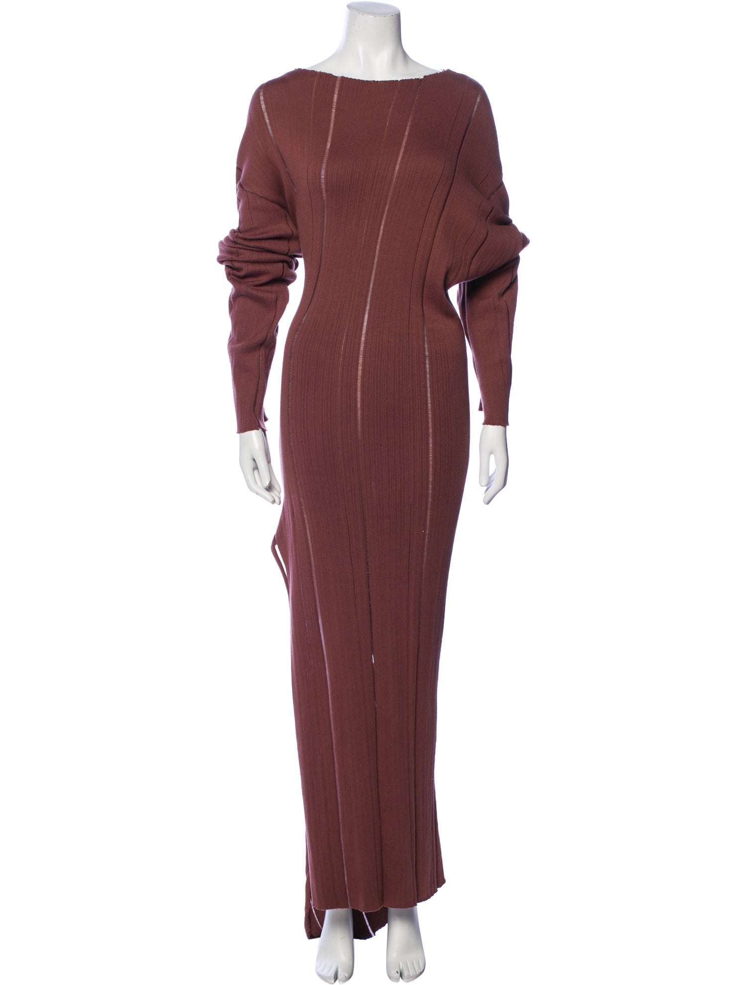 Jade Cropper Bateau Neckline Midi Length Dress