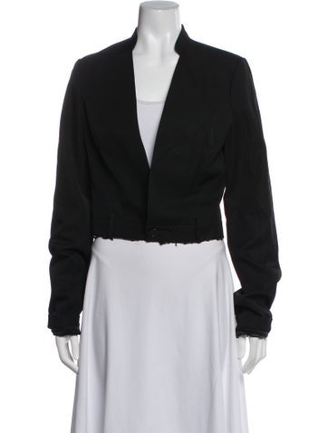 Pre-owned Jade Cropper Jacket In Black