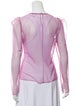 Sheer Mesh Blouse image 3