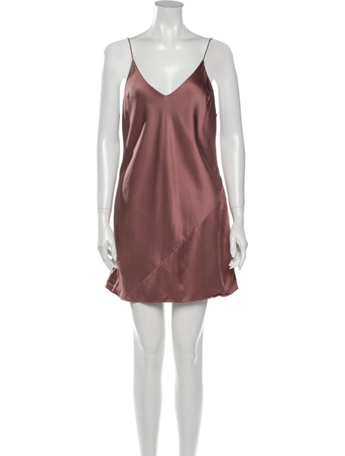 Fleur Du Mal Silk Nightgown Pink