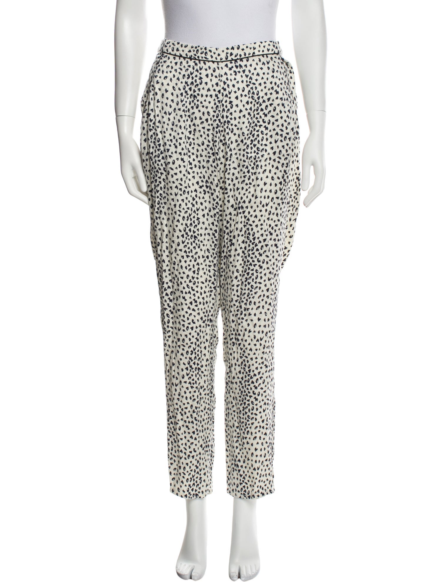 Fleur Du Mal Animal Print Pajamas
