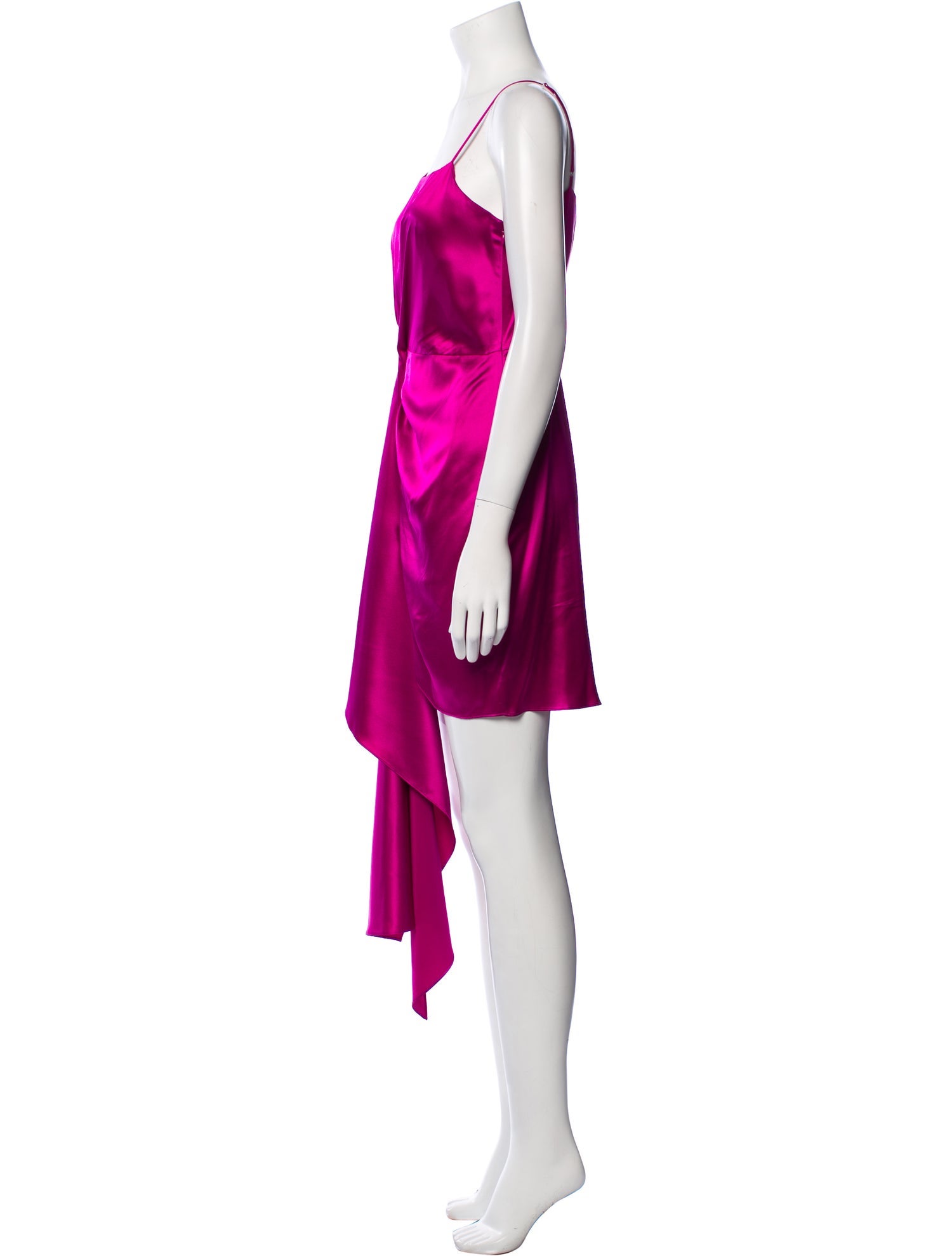 Fleur Du Mal Silk Mini Dress