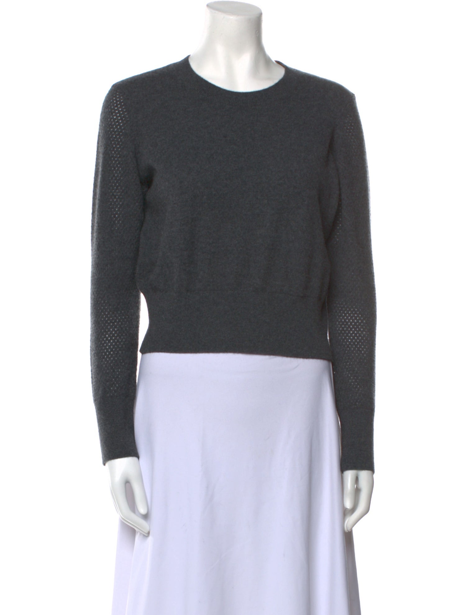 Fleur Du Mal Cashmere Crew Neck Sweater