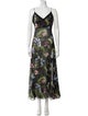 Fleur Du Mal Silk Long Dress