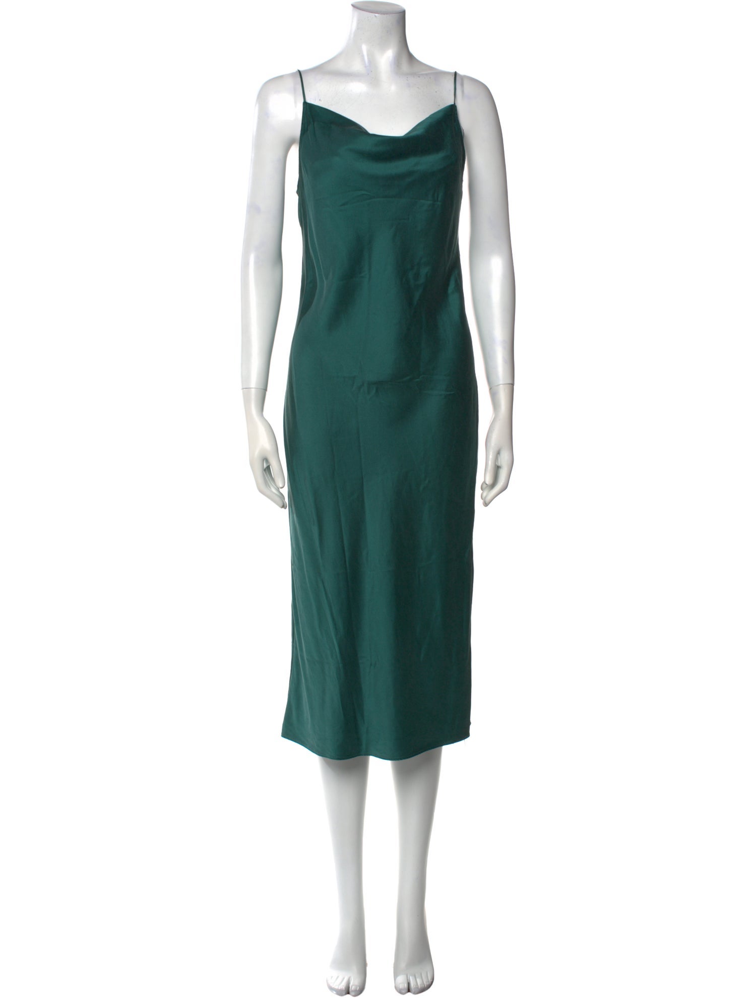 Fleur Du Mal Silk Midi Length Dress