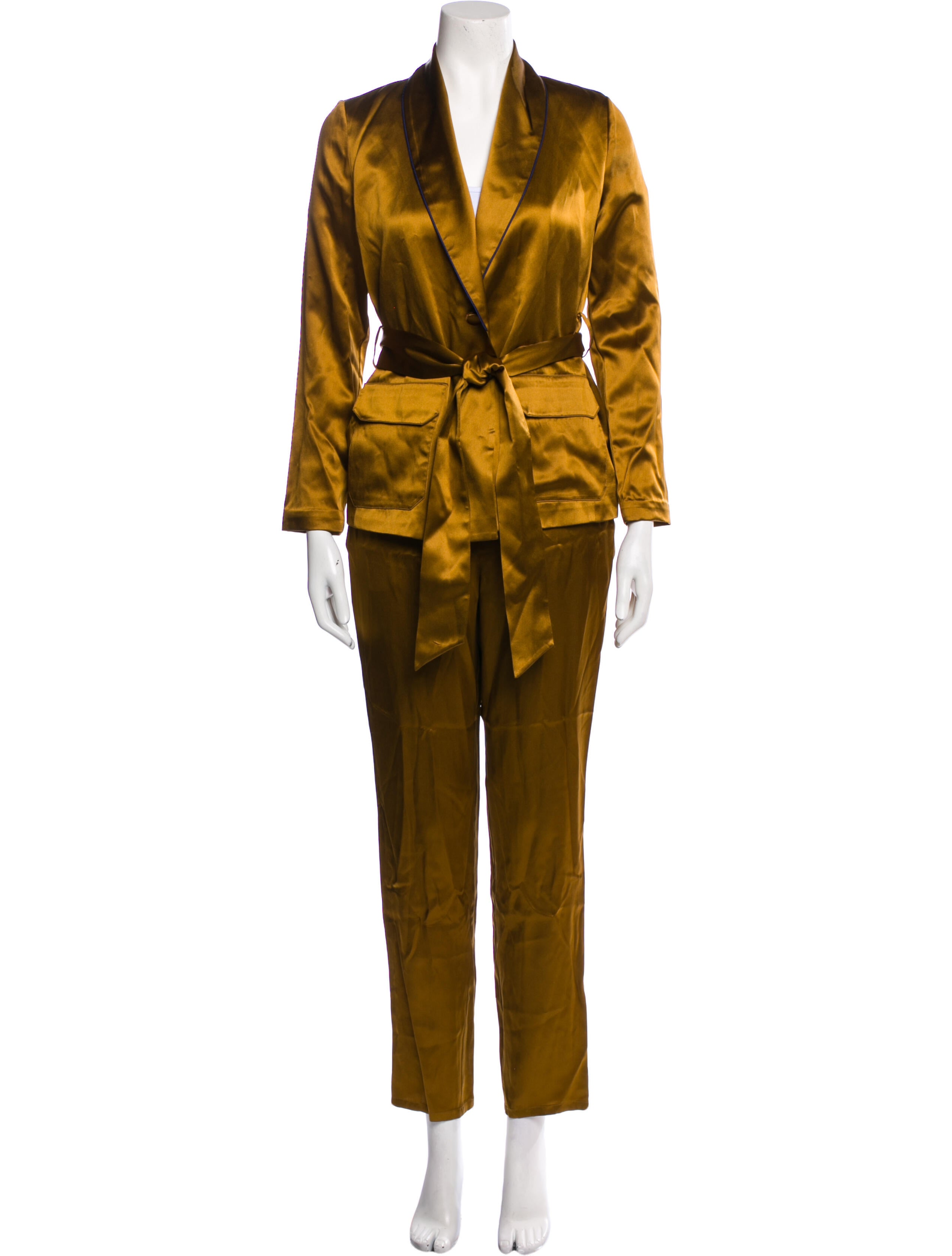 Fleur Du Mal Silk Pant Set w/ Tags