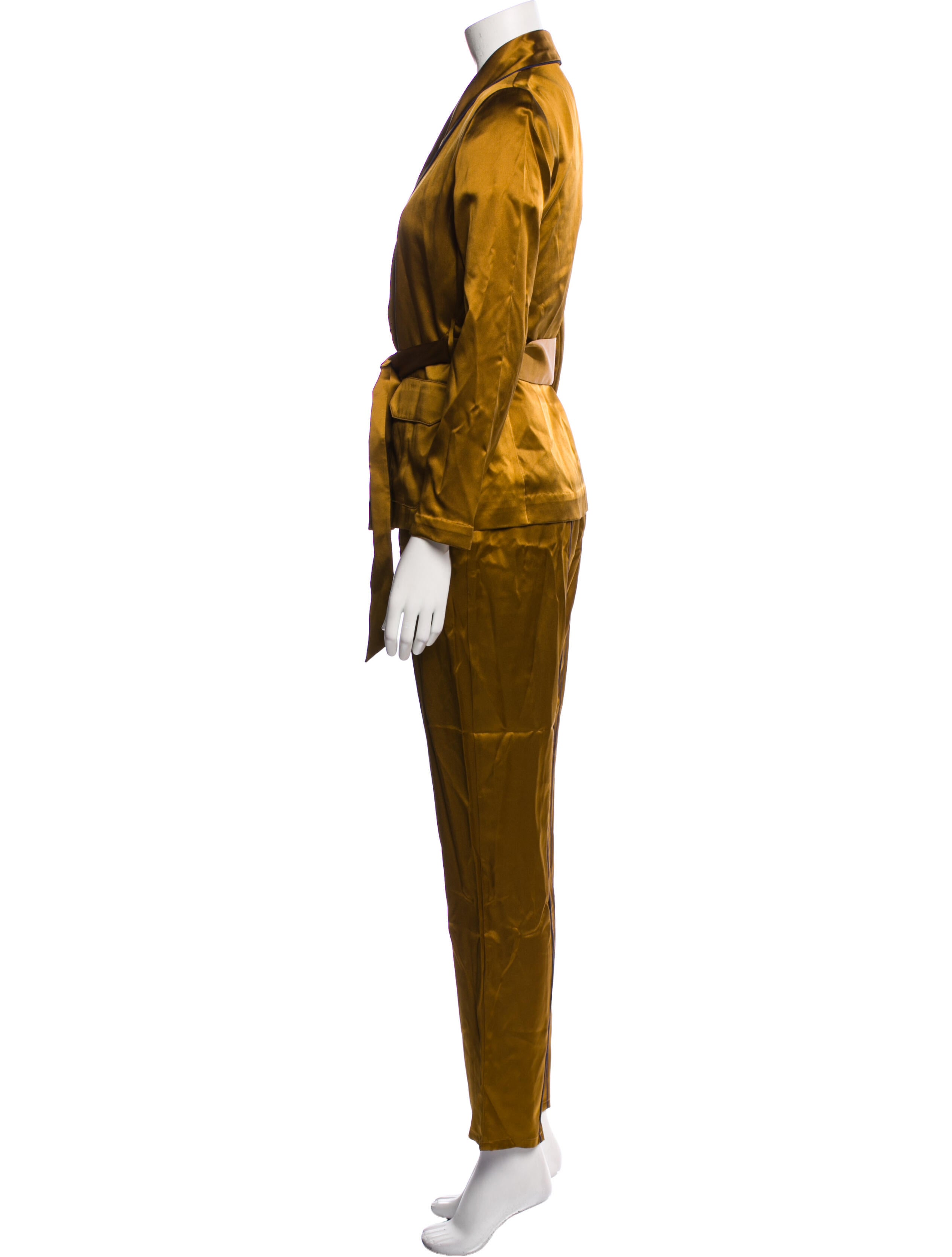 Fleur Du Mal Silk Pant Set w/ Tags