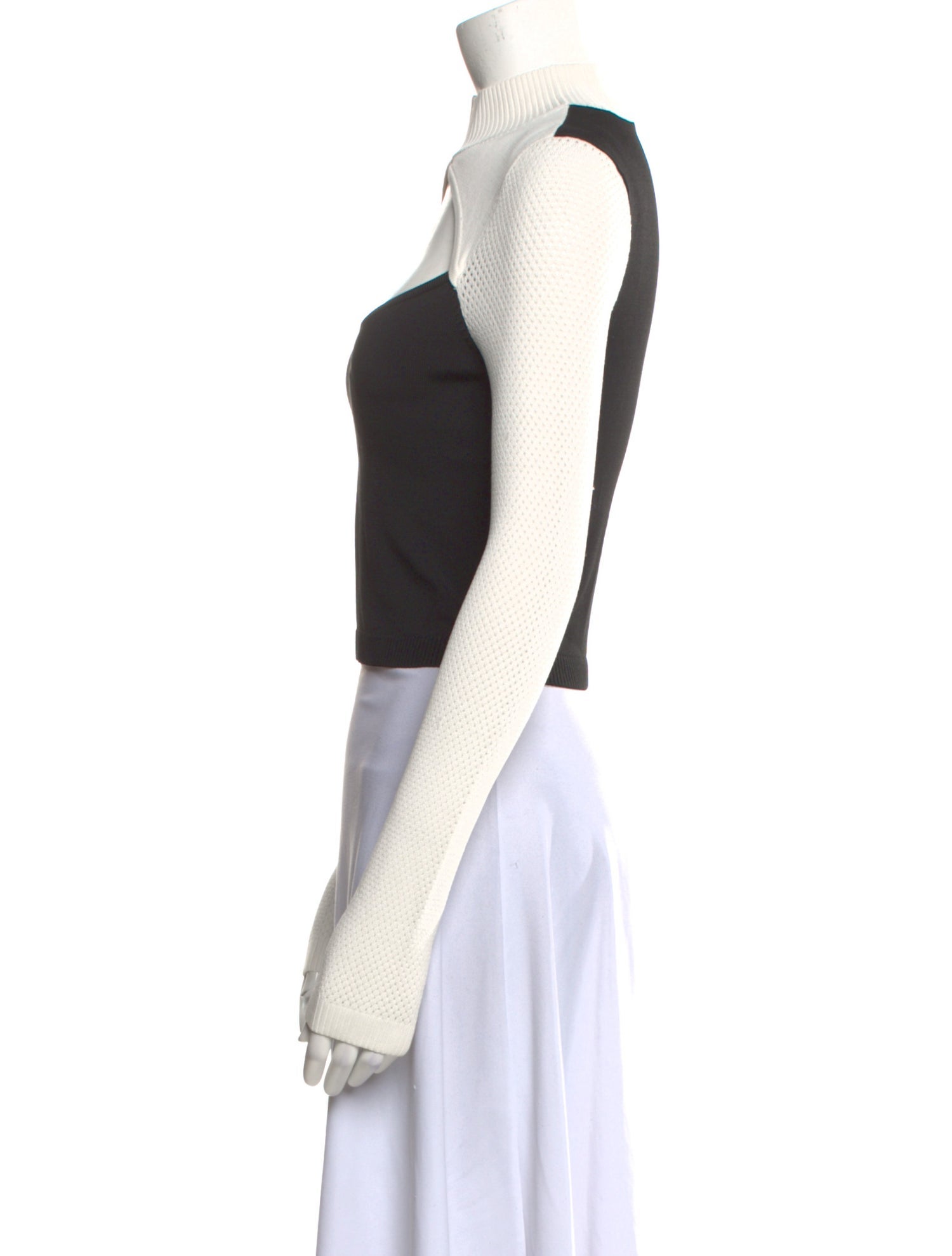 Fleur Du Mal Turtleneck Long Sleeve Bodysuit