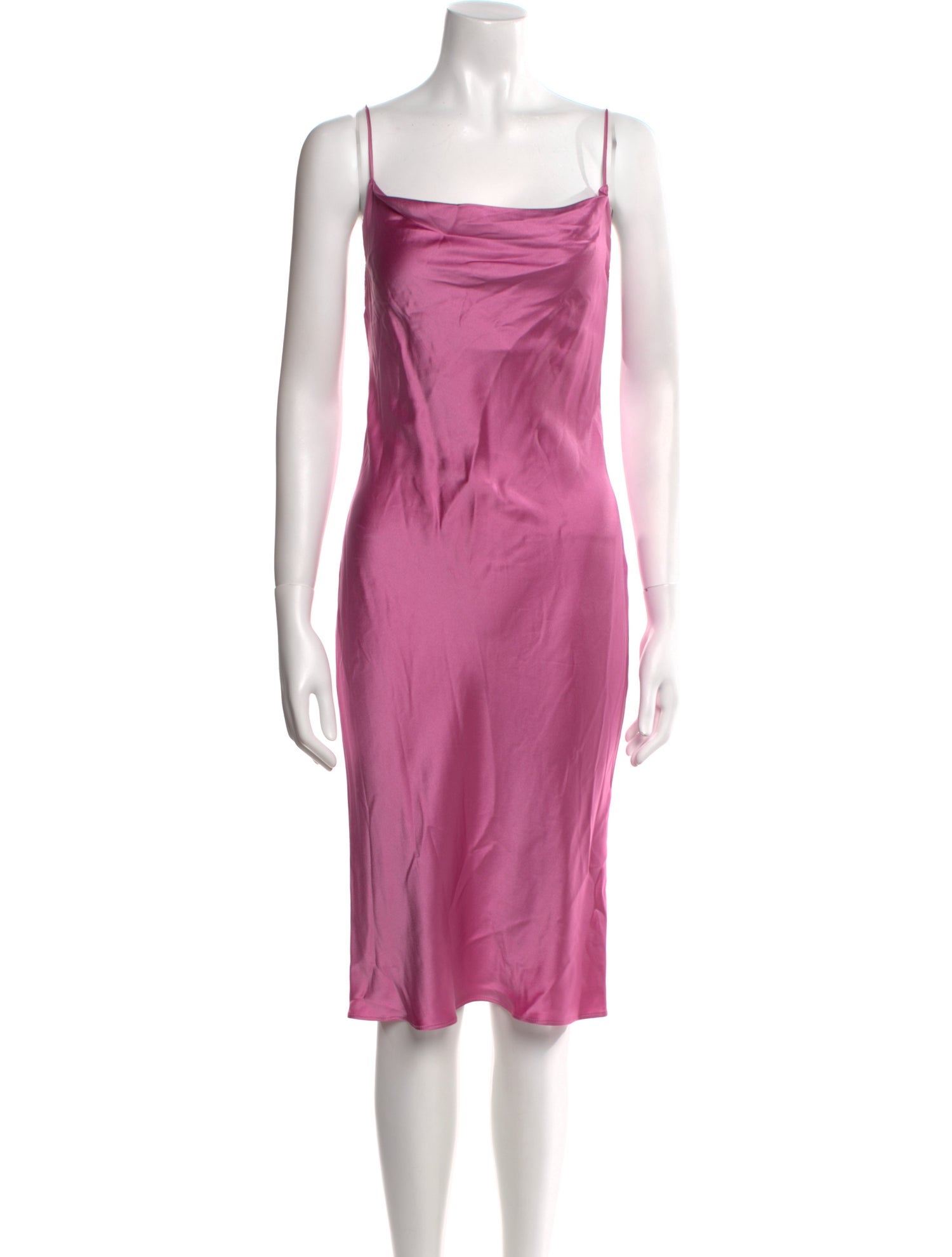 Fleur Du Mal Silk Midi Length Dress