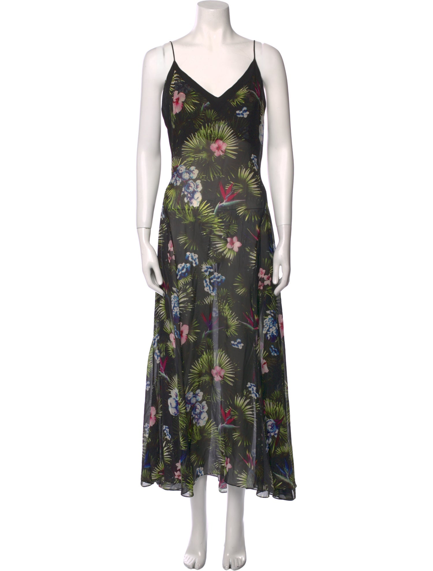 Fleur Du Mal Silk Long Dress