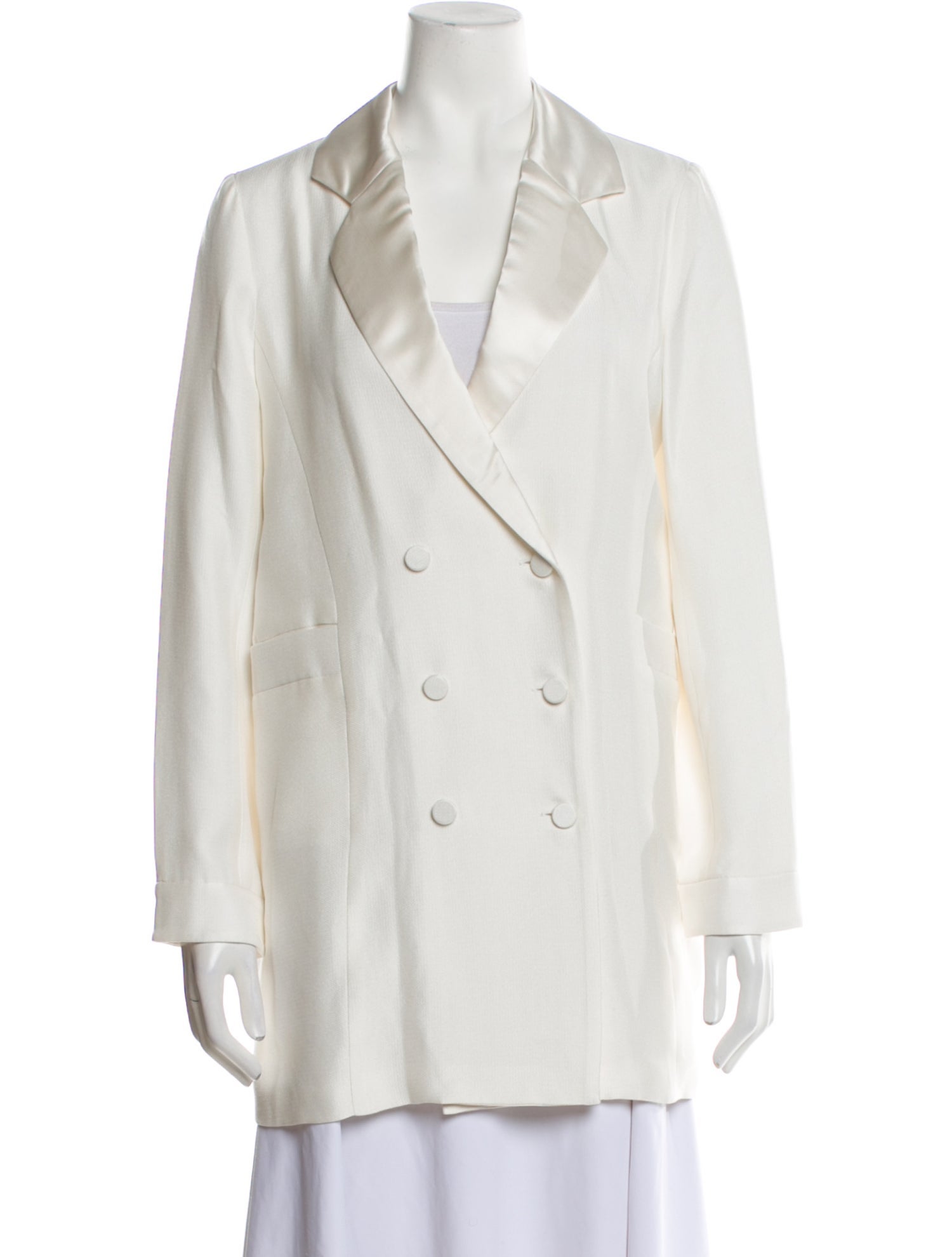 Fleur Du Mal Silk Blazer