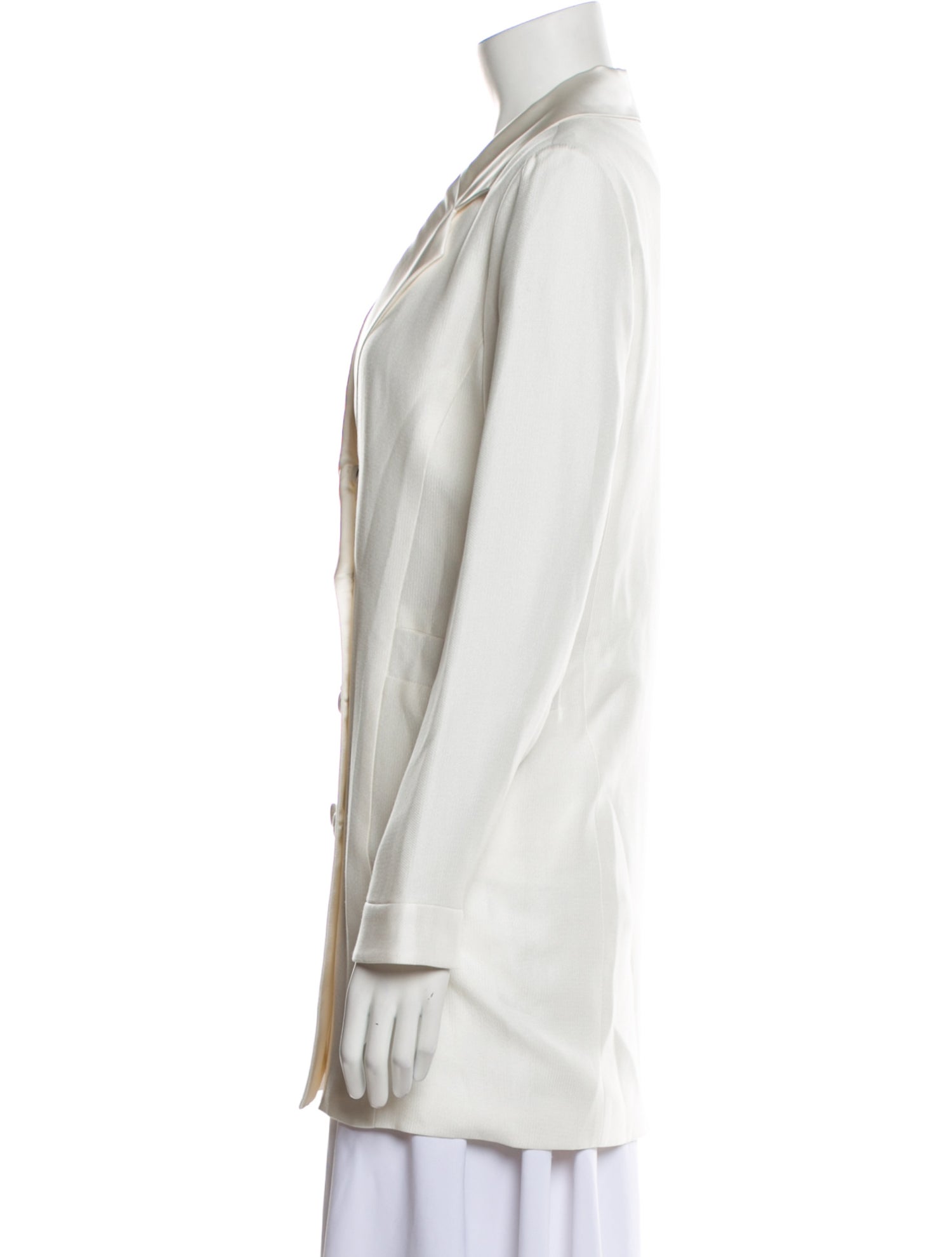 Fleur Du Mal Silk Blazer