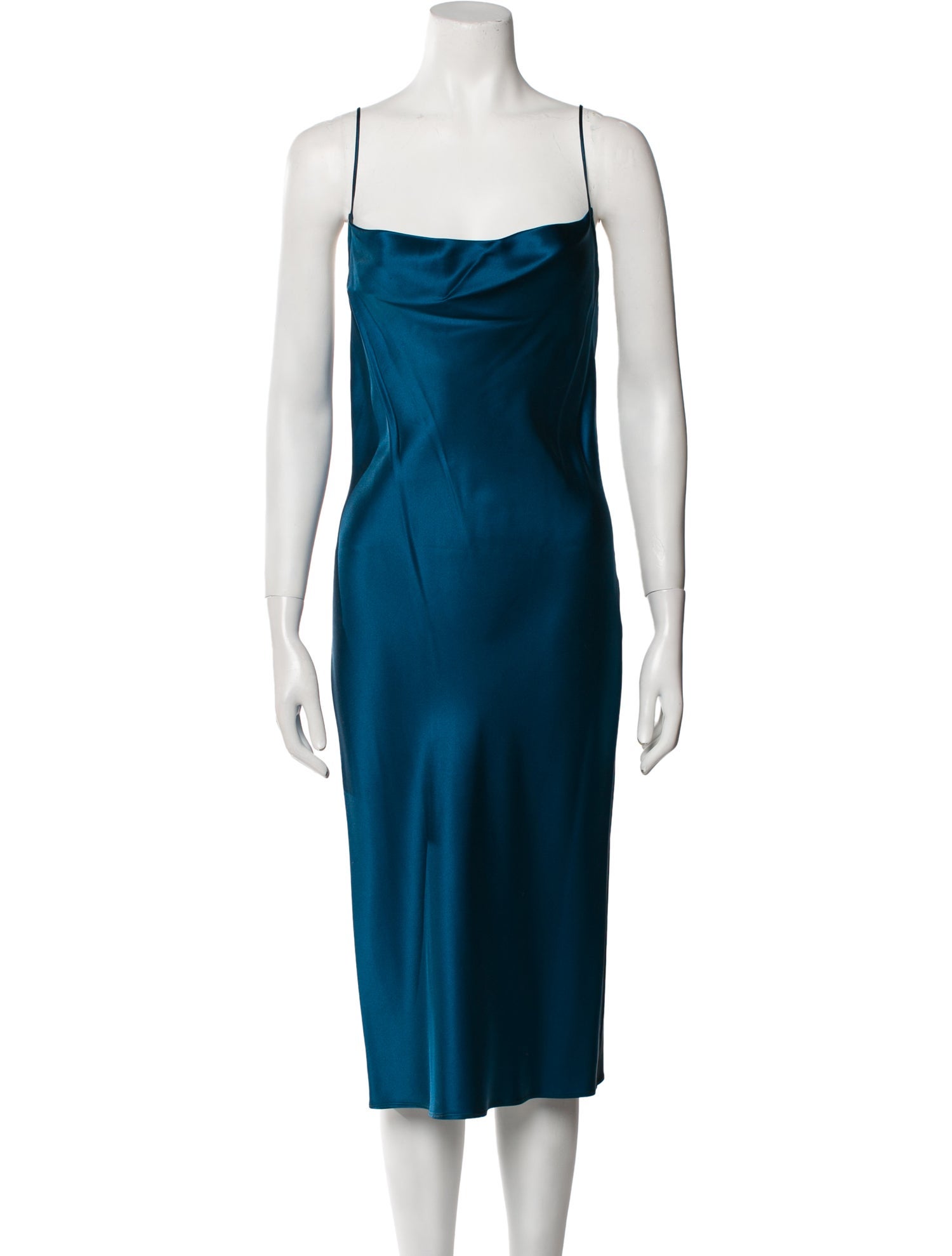 Fleur Du Mal Silk Knee-Length Dress