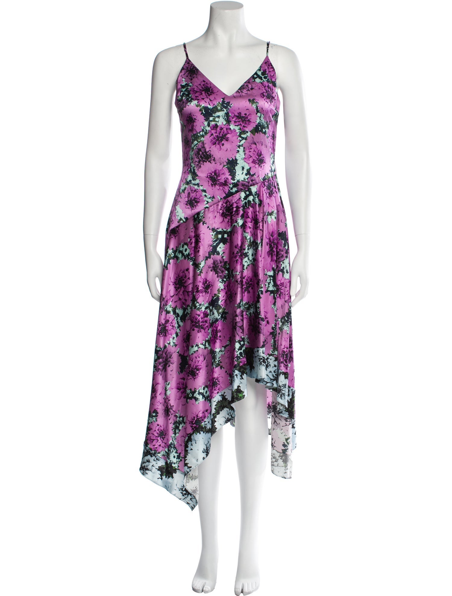 Fleur Du Mal Silk Midi Length Dress