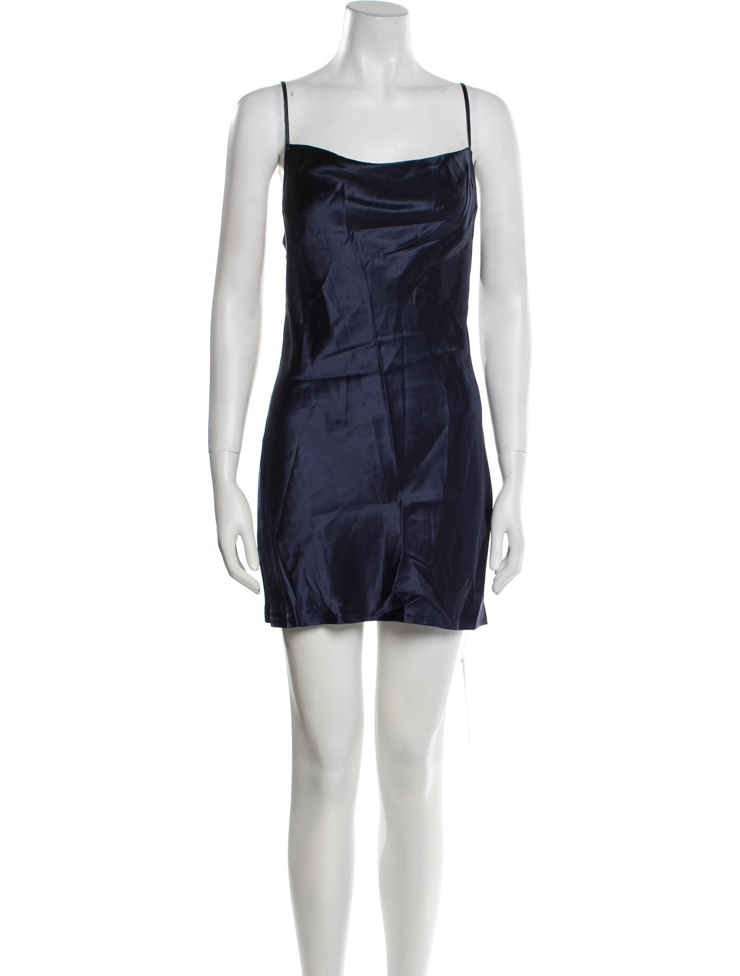 Fleur Du Mal Silk Mini Dress