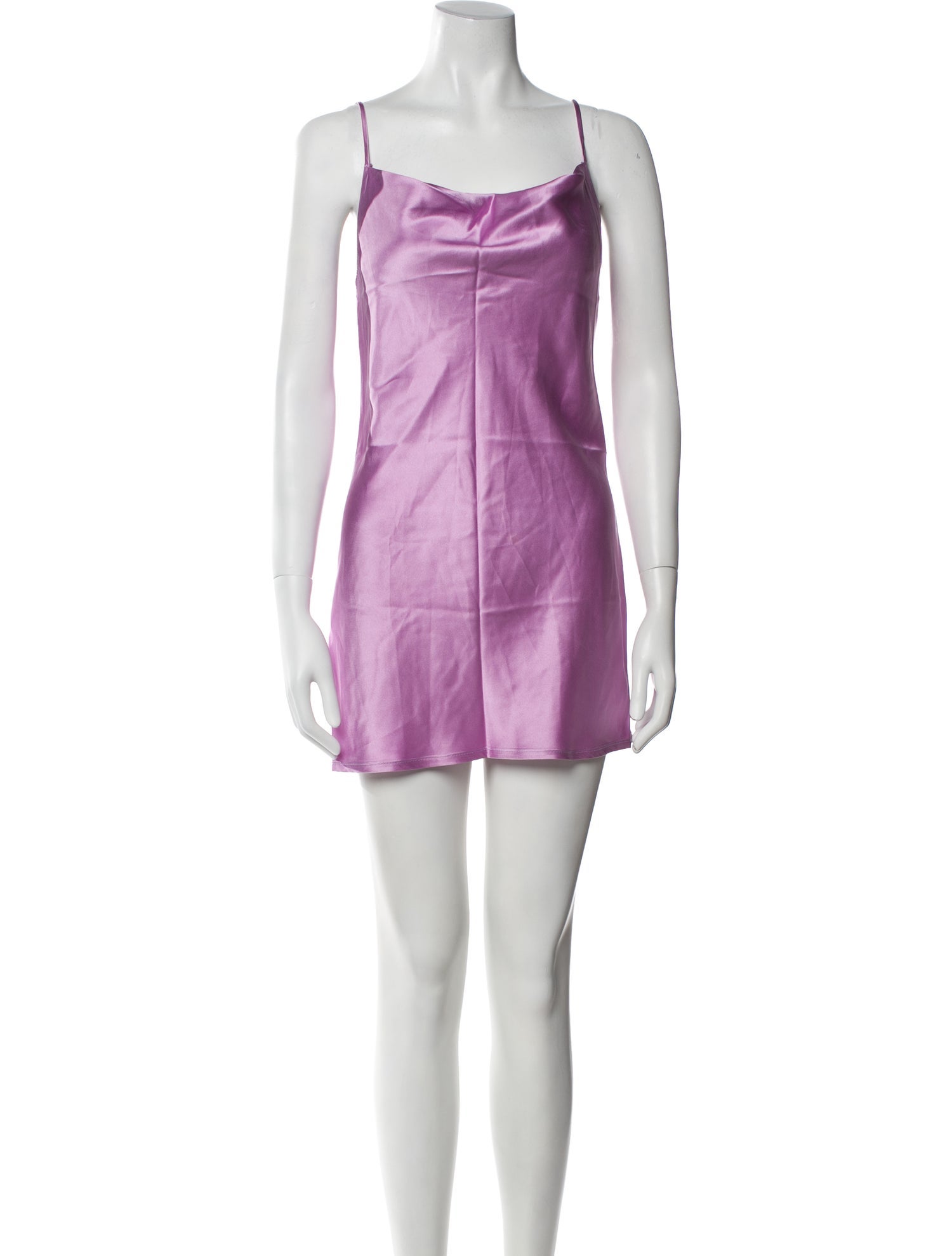 Fleur Du Mal Silk Mini Dress