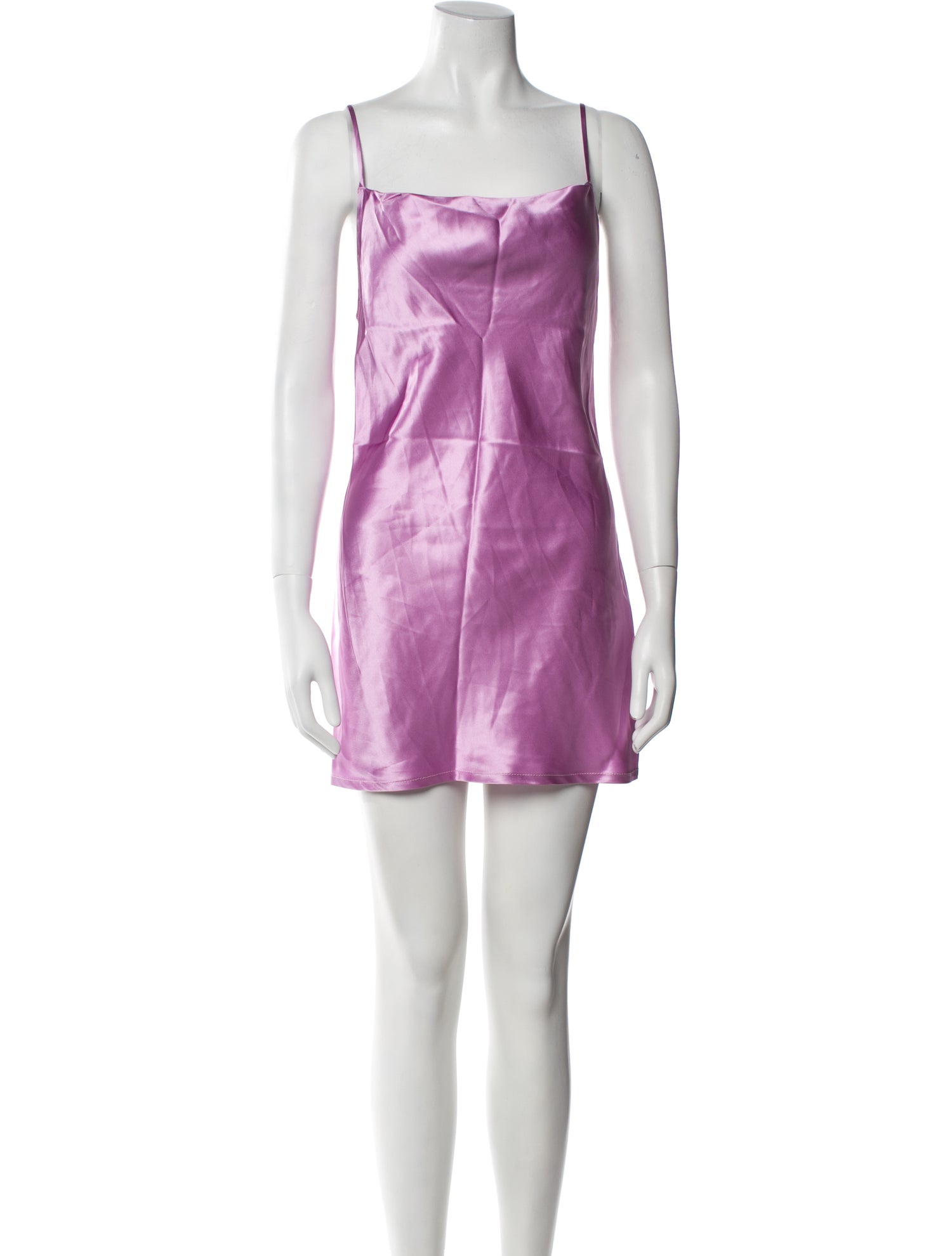 Fleur Du Mal Silk Mini Dress