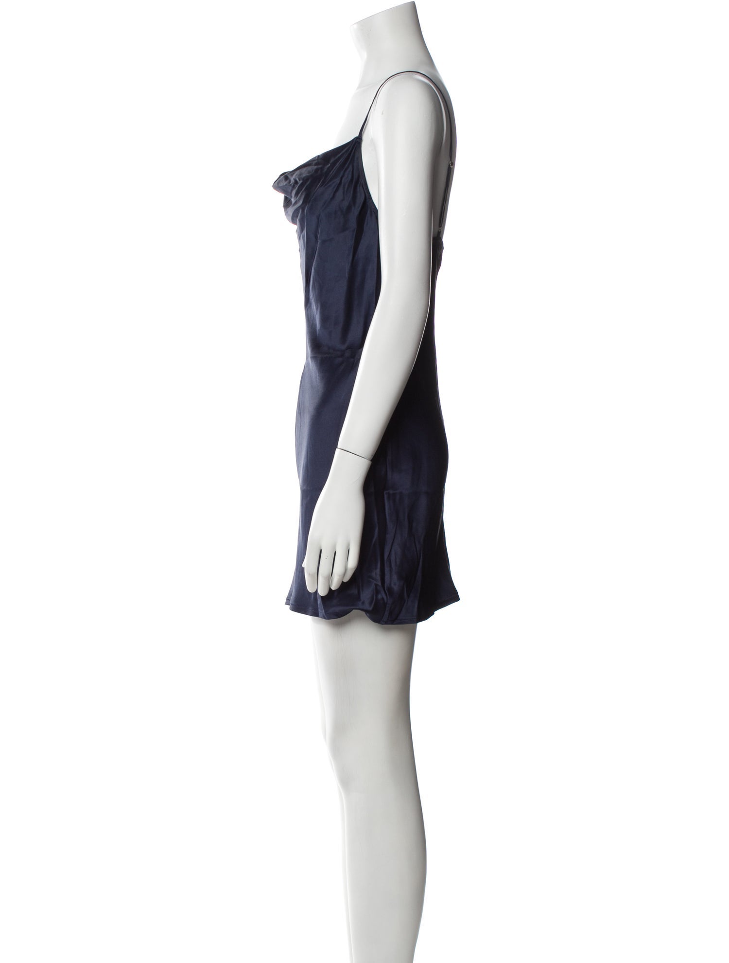 Fleur Du Mal Silk Mini Dress