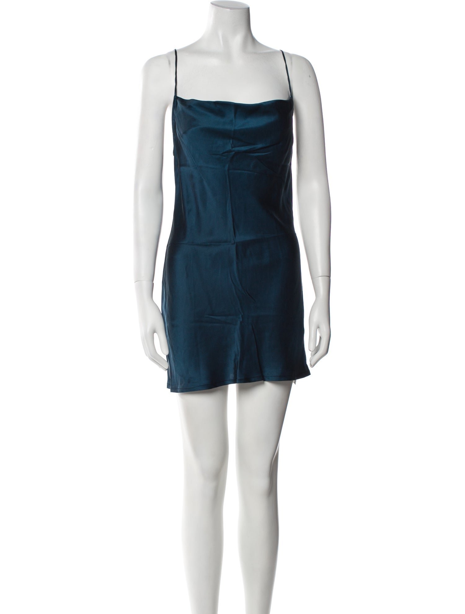 Fleur Du Mal Silk Mini Dress