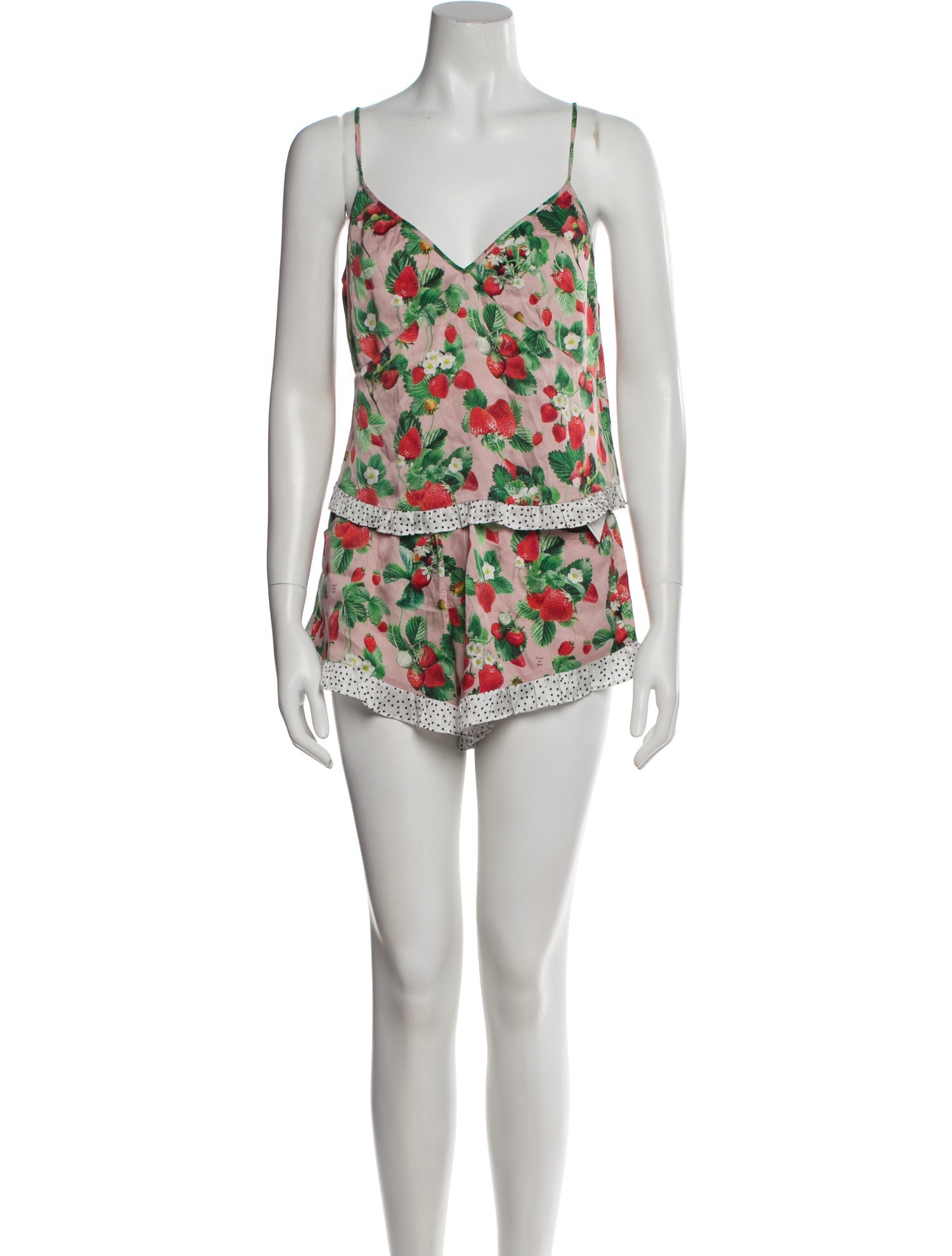 Fleur Du Mal Printed Short Set