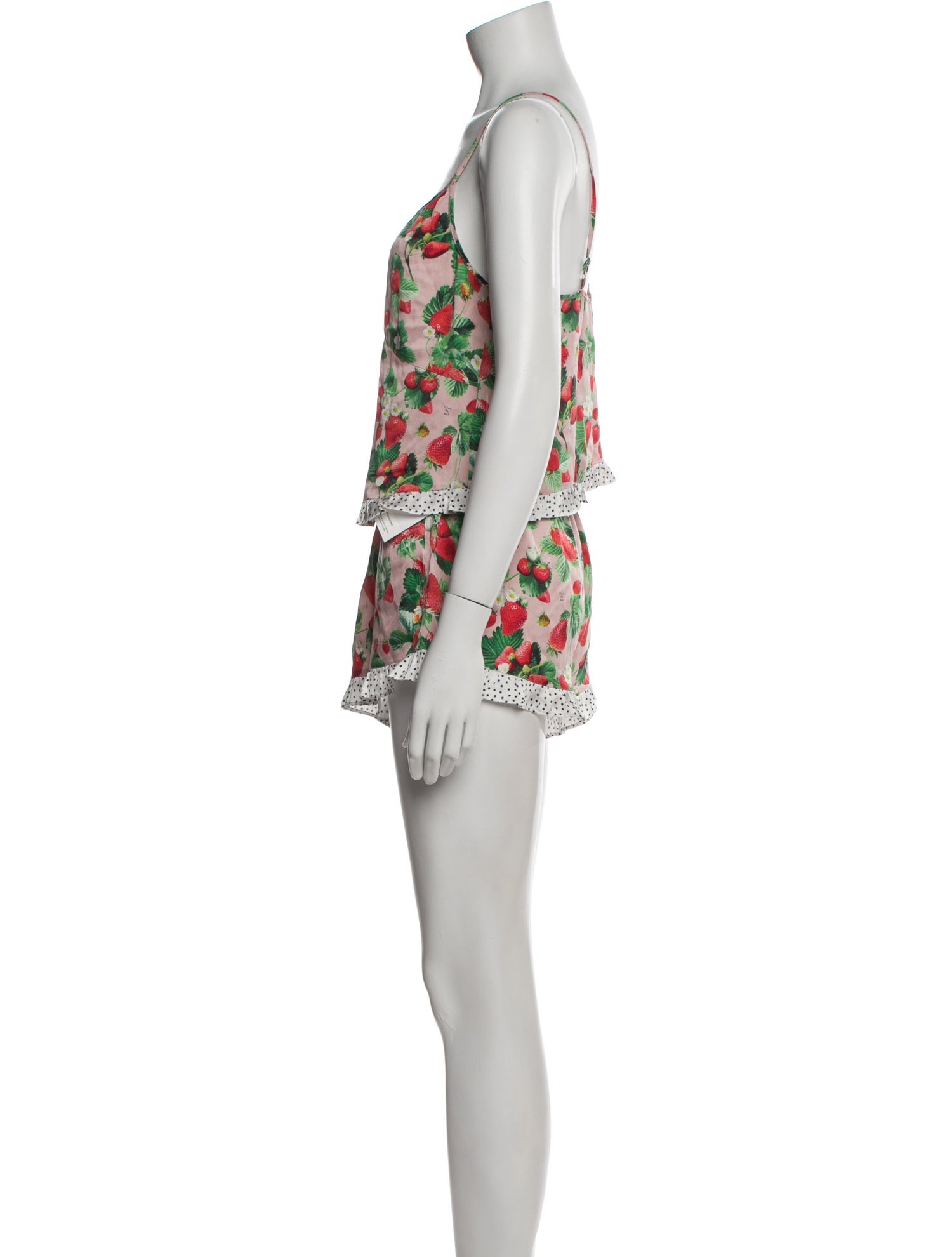 Fleur Du Mal Printed Short Set