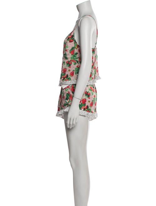 Fleur Du Mal Printed Short Set