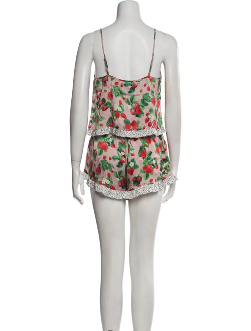 Fleur Du Mal Printed Short Set