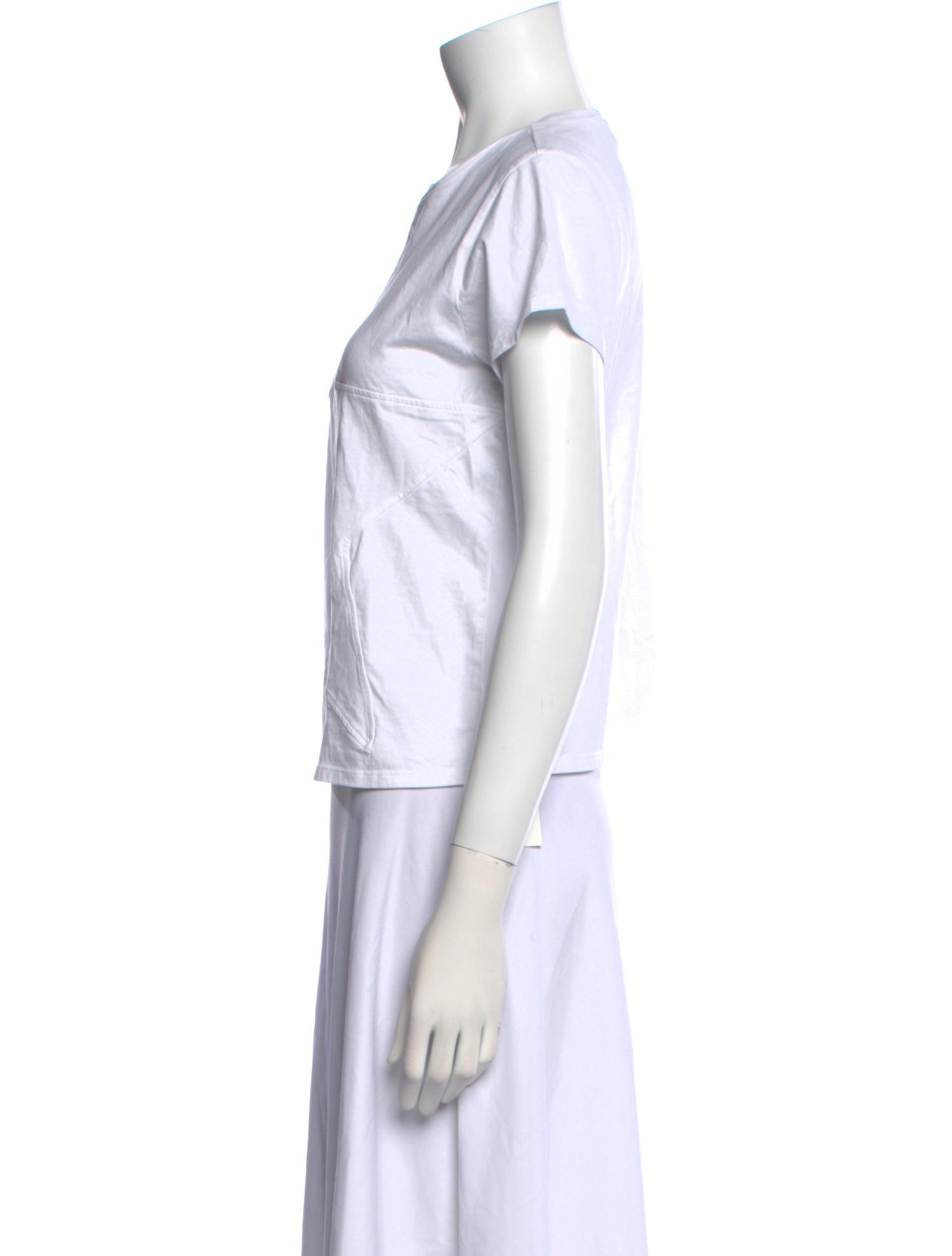 Fleur Du Mal Crew Neck Short Sleeve T-Shirt