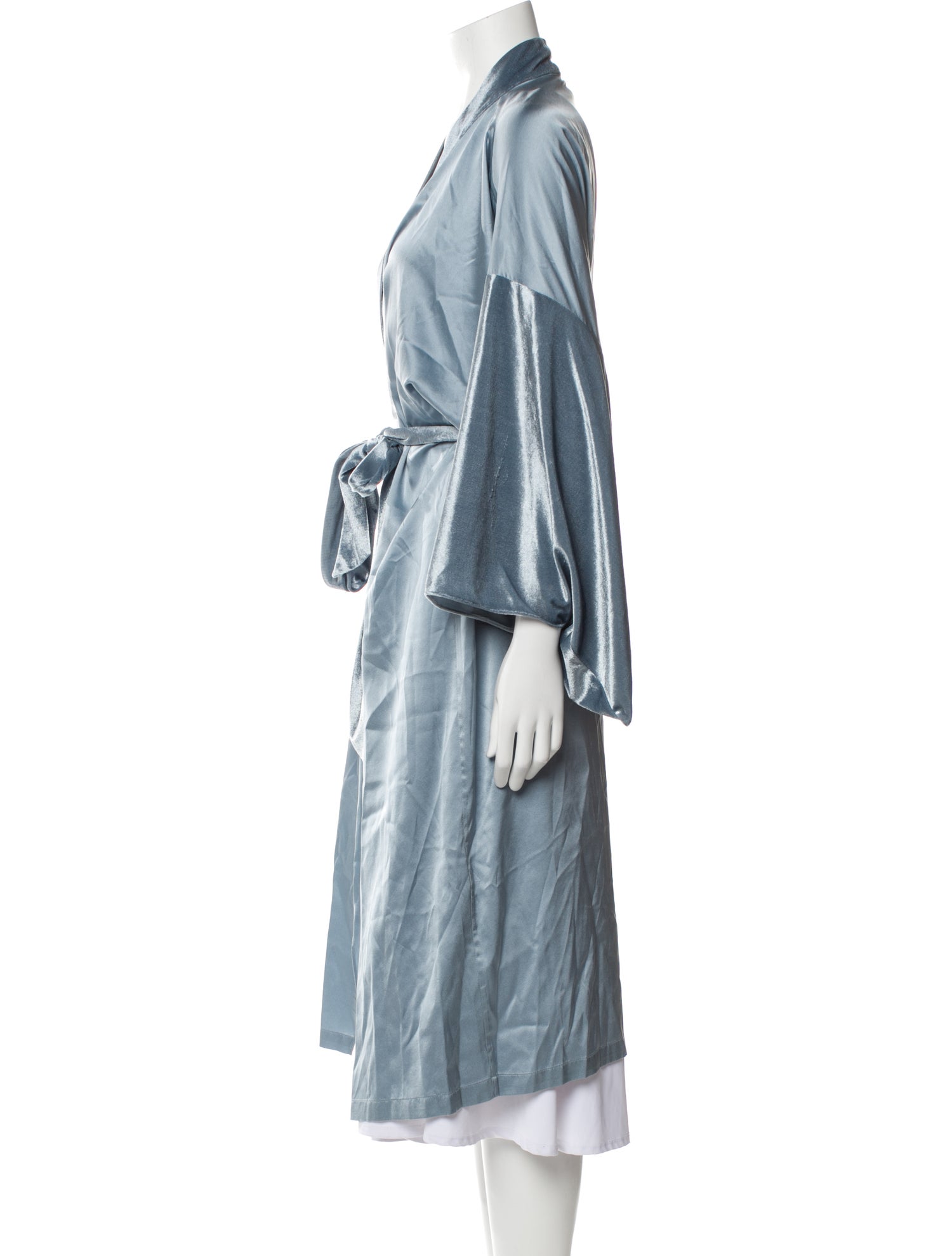 Fleur Du Mal Silk Robe