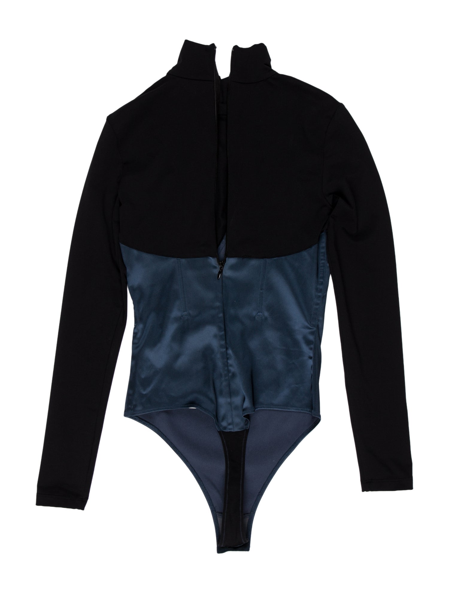 Fleur Du Mal Turtleneck Long Sleeve Bodysuit